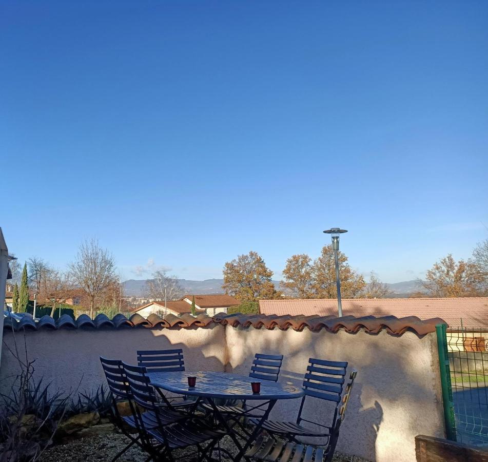 Studio De Jardin "Le Temps D Une Pause" Jusqu'A 4 Personnes En Face Du Beaujolais - Climatisation Et Borne Recharge Vehicule Electrique Montmerle-sur-Saone Екстериор снимка